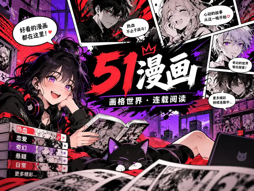 51漫画主题画面